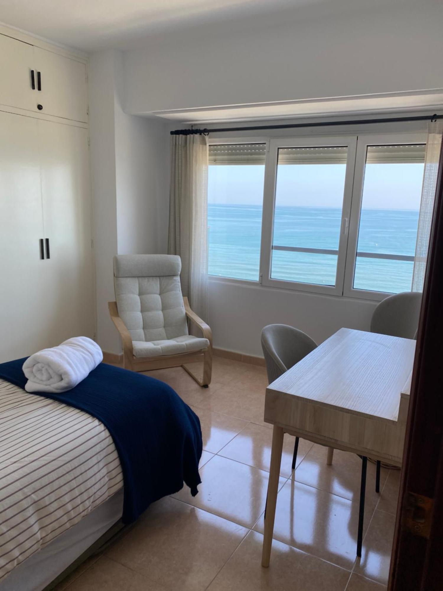 Apartamento Con Terraza Vista Al Mar Malagueta 말라가 외부 사진