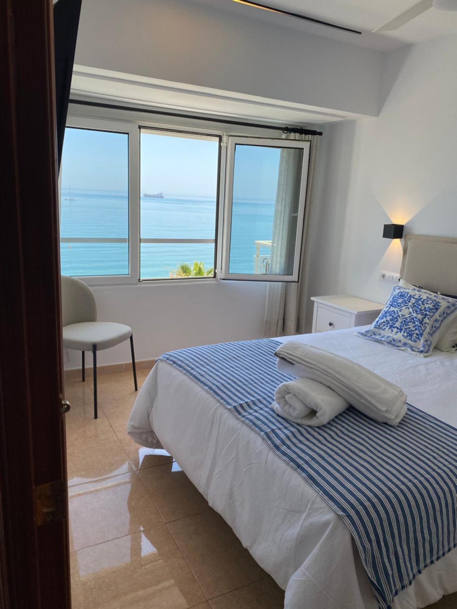 Apartamento Con Terraza Vista Al Mar Malagueta 말라가 외부 사진