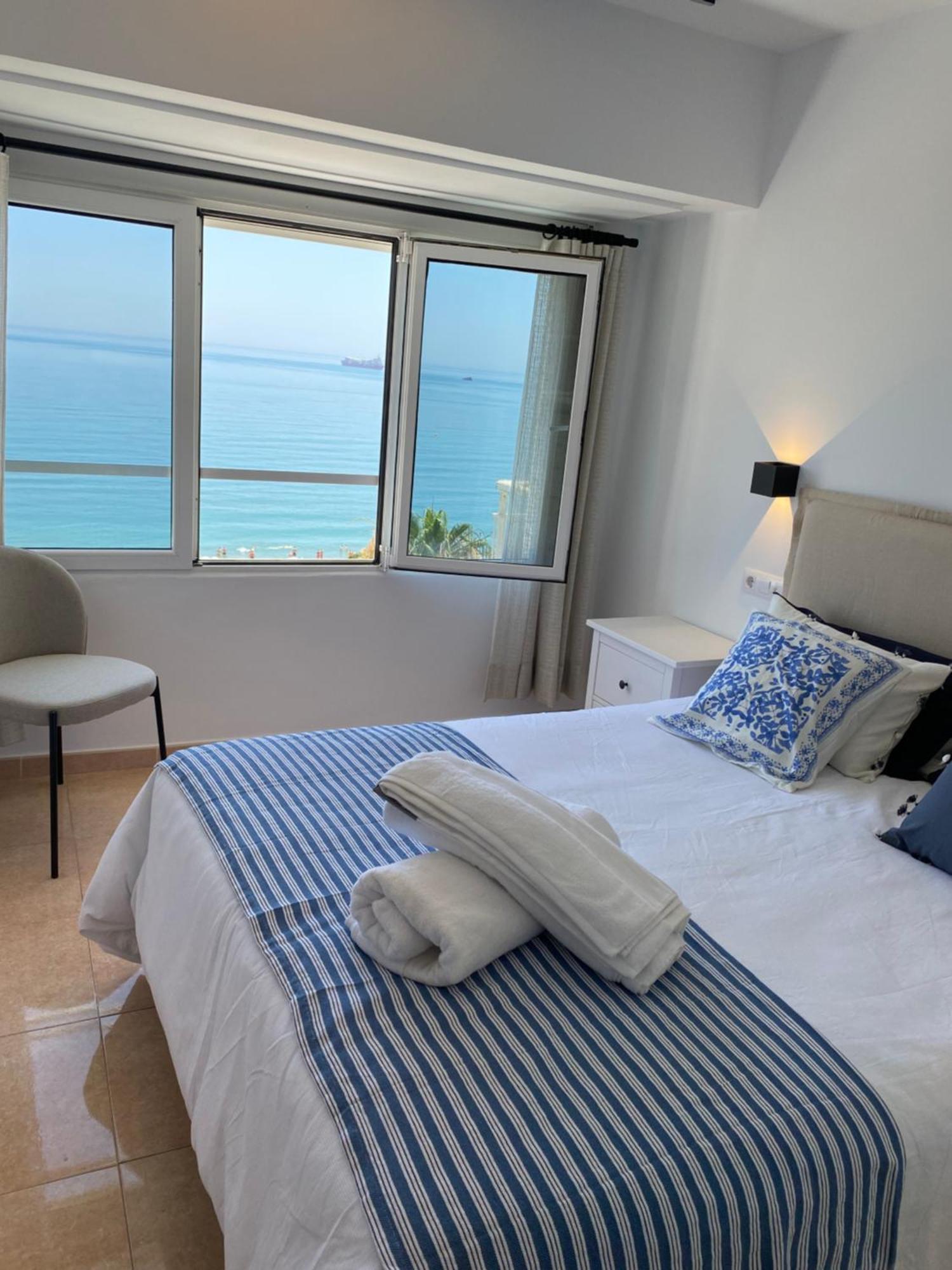 Apartamento Con Terraza Vista Al Mar Malagueta 말라가 외부 사진